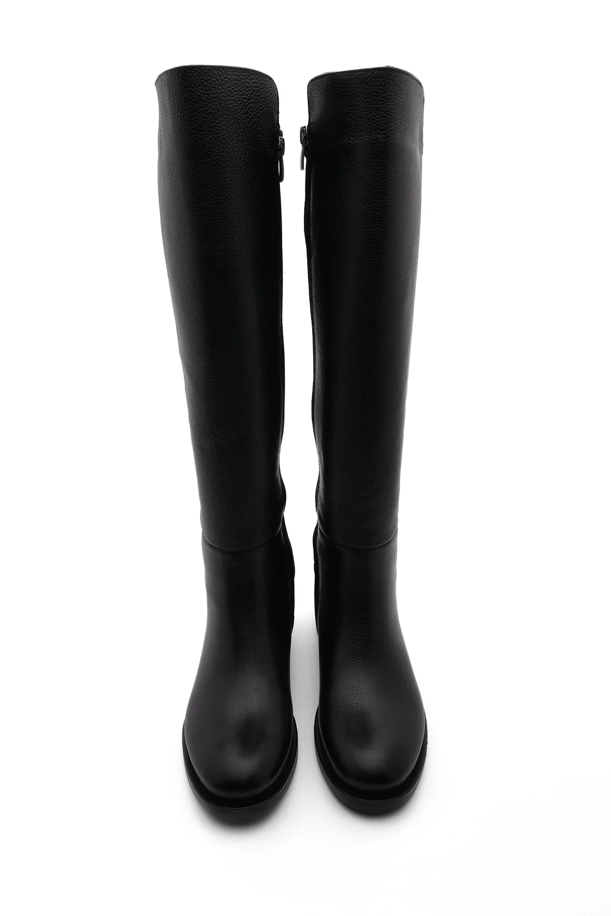 Marjin  Stiefel - Schwarz - Flacher Absatz