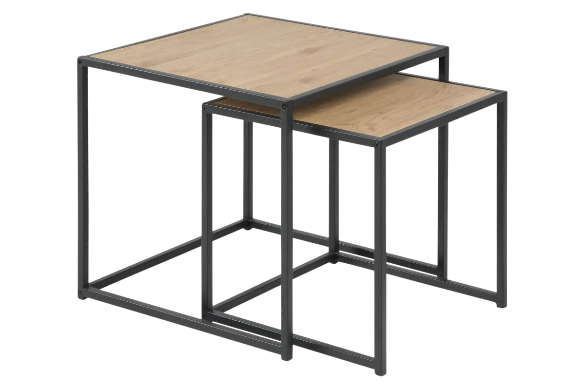 Beistelltisch Seaford Eiche 2er Set
