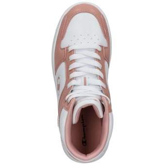 Champion Rebound 2.0 Mid Sneaker in pink
