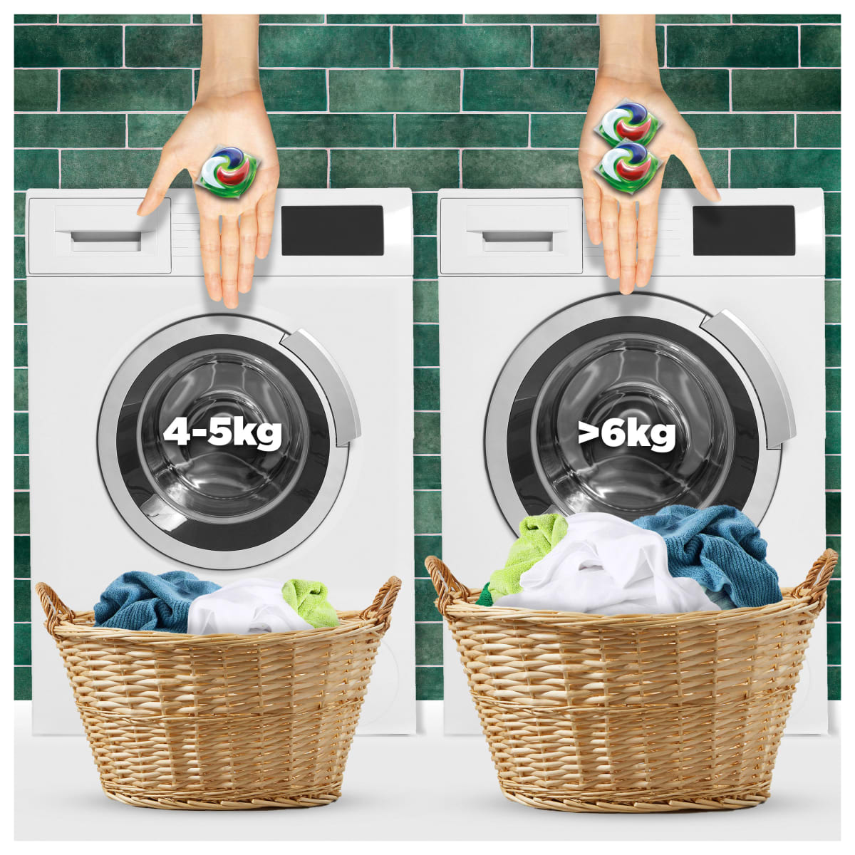 Colorwaschmittel Pods, 53 Wl