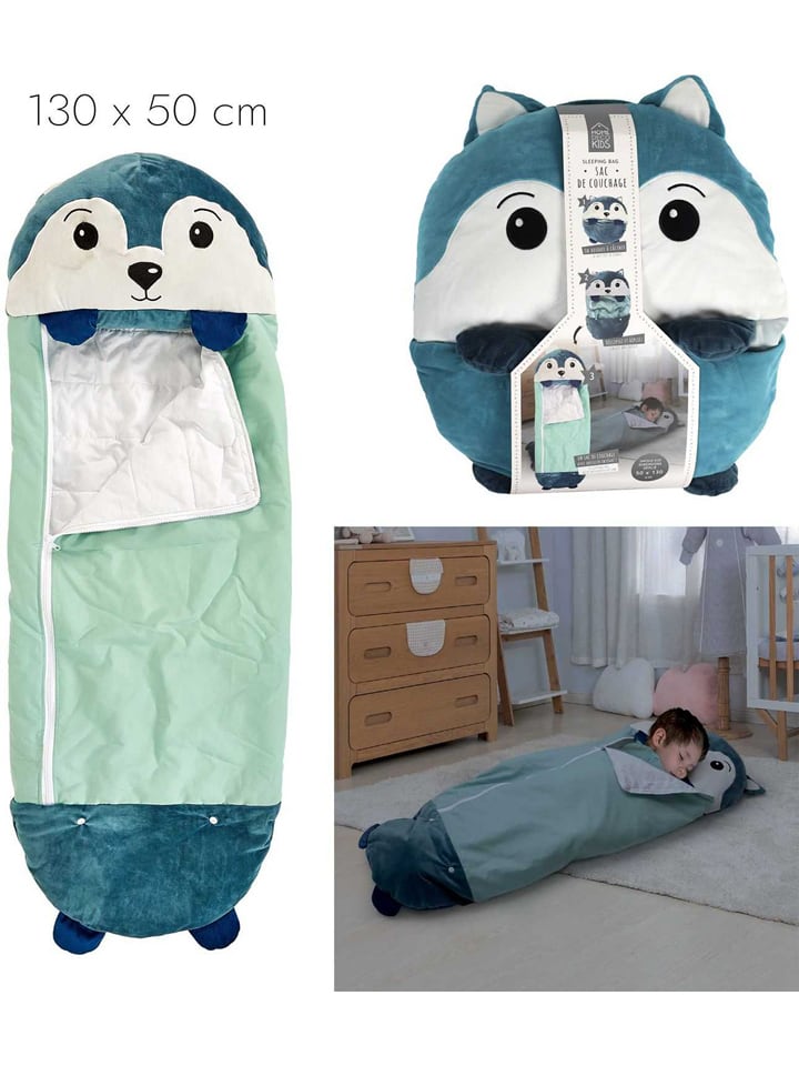 The Home Deco Kids Schlafsack in Blau - (L)130 x (B)50 cm günstig kaufen onesize