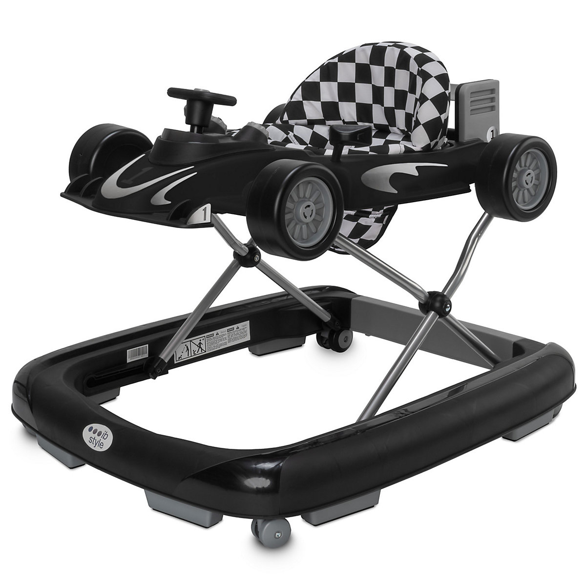 Lauflernwagen Lauflernhilfe Gehfrei 2 in1 mit Sound LITTLE SPEEDSTER 70 x 62 x 40 cm