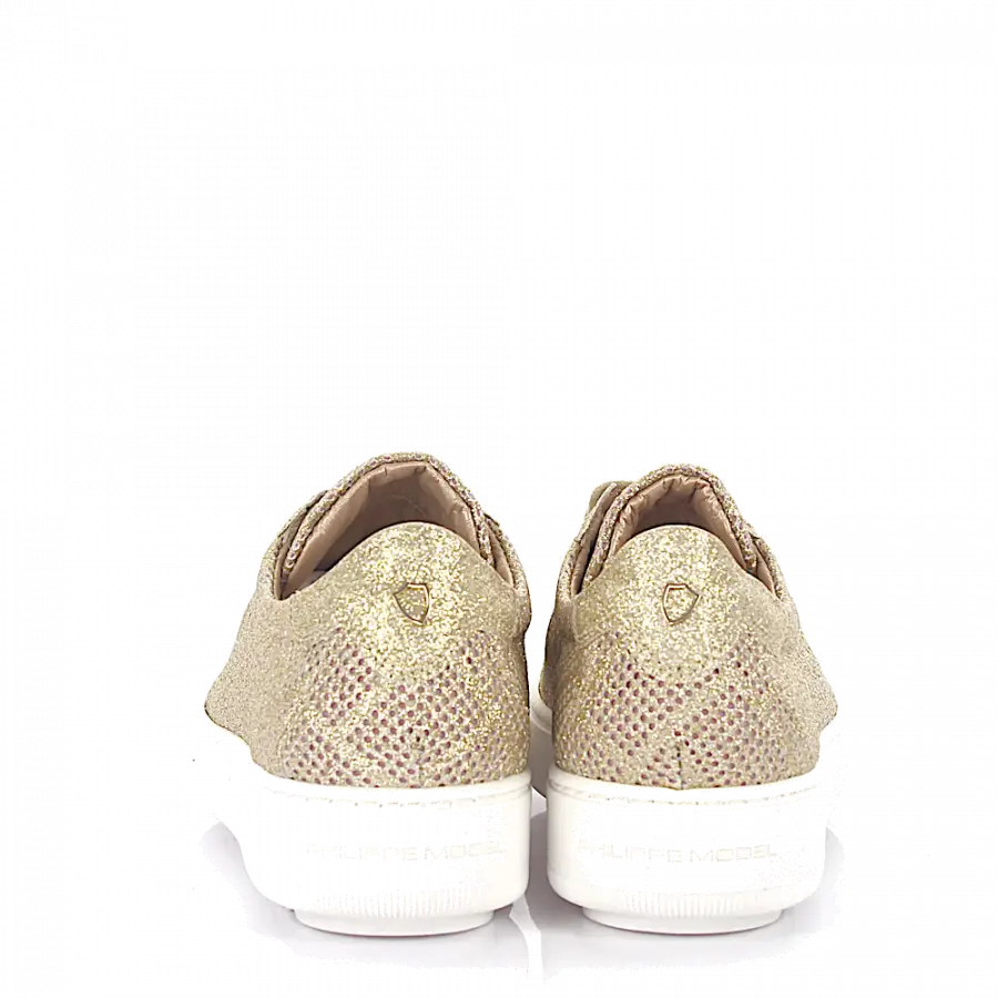 Philippe Model - Sneaker low VBLD Kalbsleder - gold