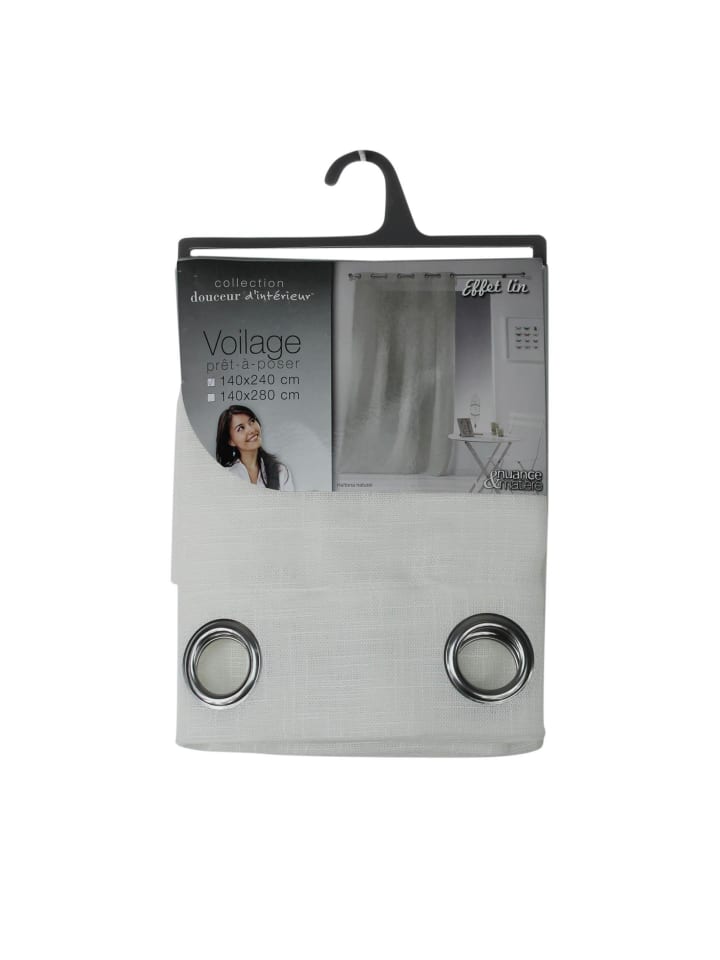 Douceur d’Intérieur Ösenvorhang in weiß günstig kaufen onesize