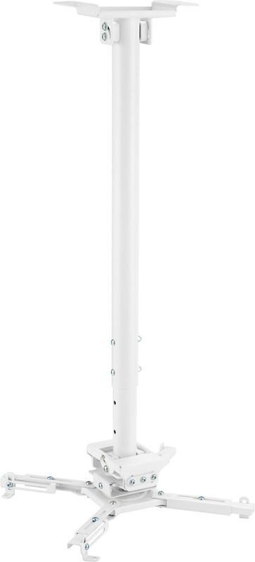 VIVO LINK Deckenhalterung für Projektoren VLMC350L-W Weiß  111 x 500 x 160 mm (TxHxB)