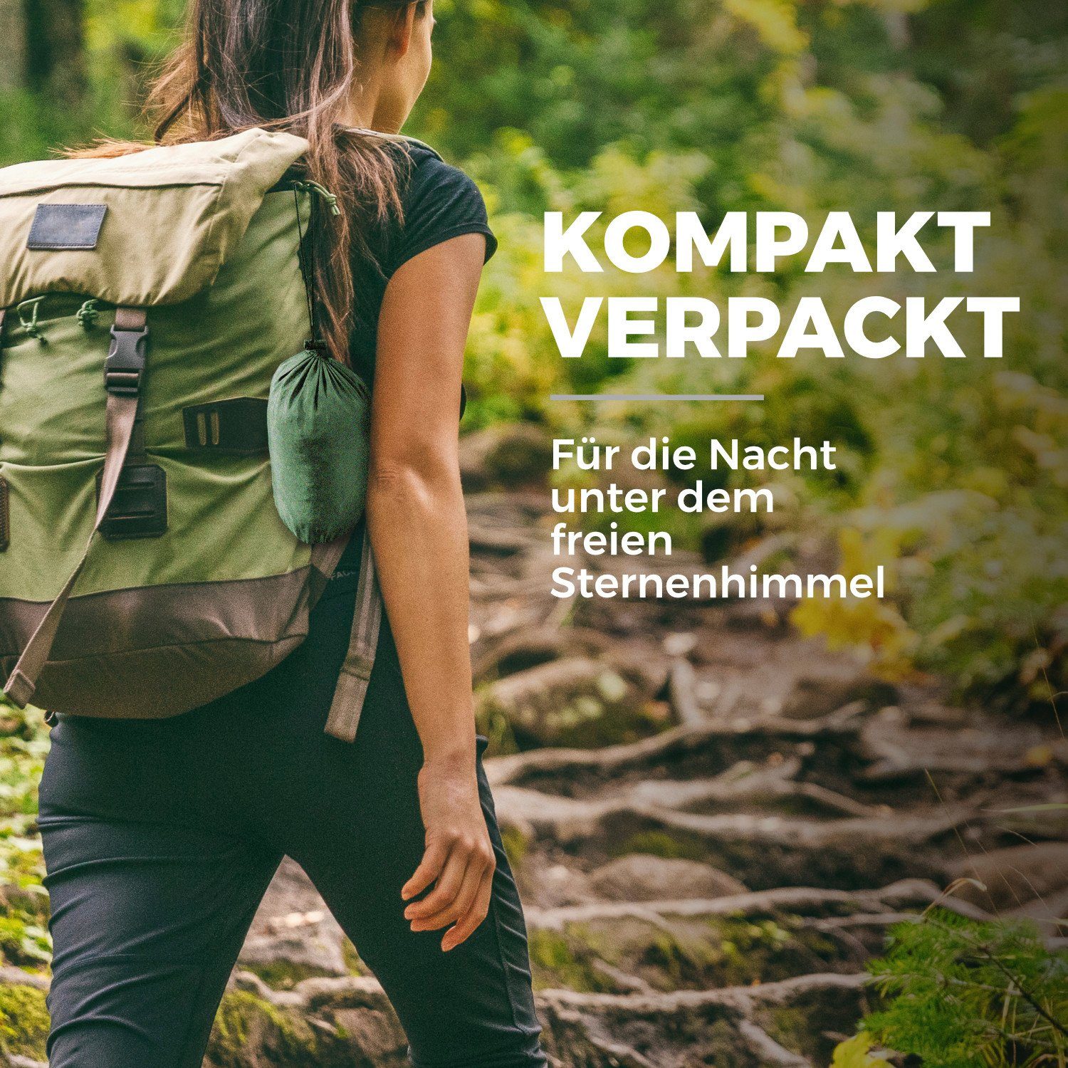 SVITA Hängematte SVITA Outdoor Hängematte, aus Fallschirmnylon
