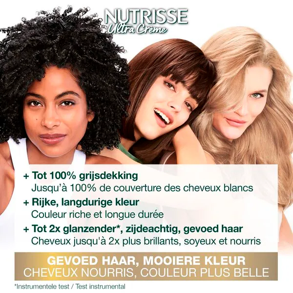 Garnier Nutrisse Ultra Crème 4.3 Aranybarna tartós hajfesték