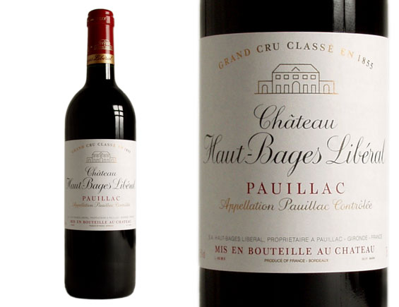 Château Haut-Bages Liberal 2010 Bordeaux Pauillac