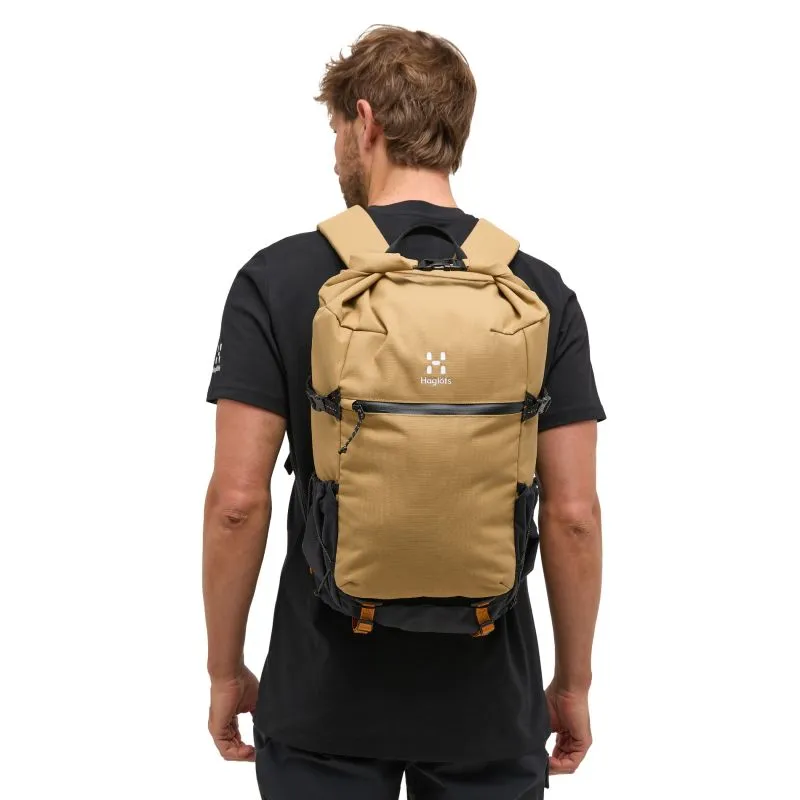 Haglöfs Rucksack Ardos Rolltop 22 - Cinnamon Brown\/True Black