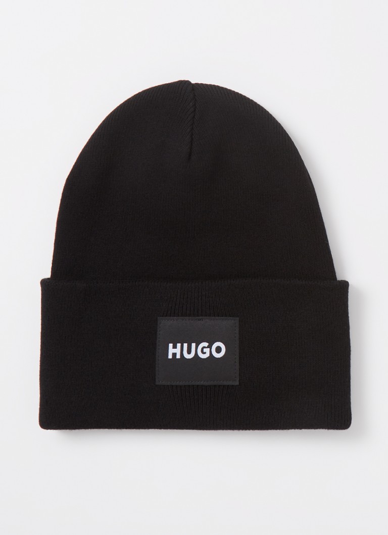 Berretto in maglia fine HUGO BOSS con logo