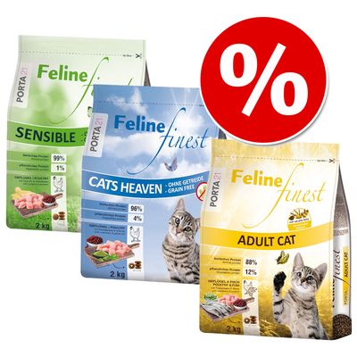 3 x 2 kg Mixpaket Feline Porta 21