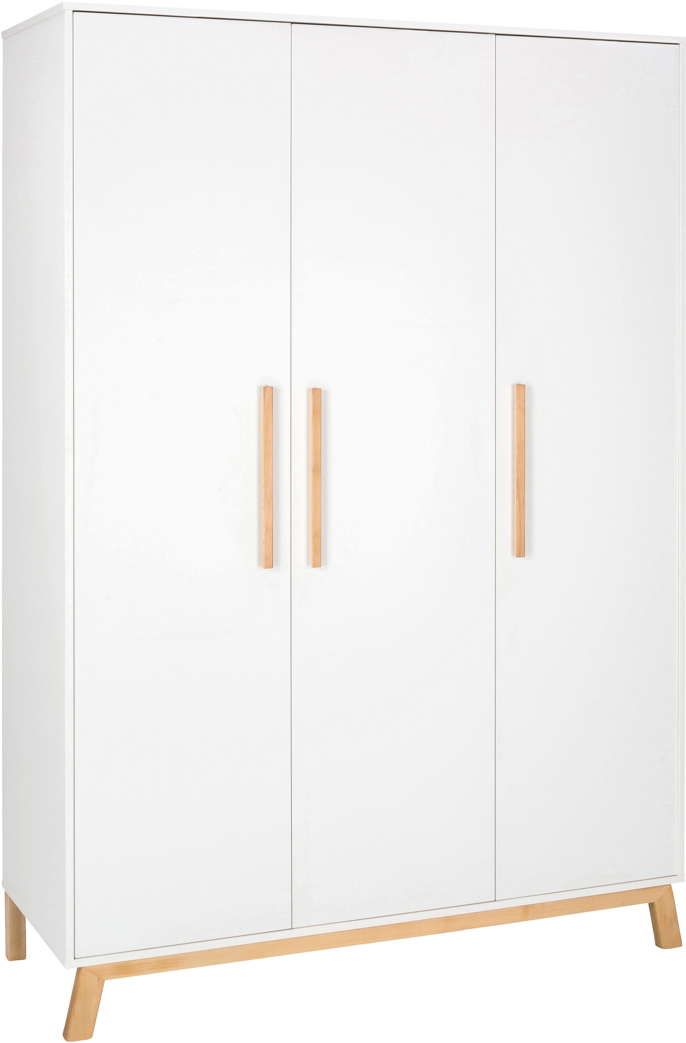 Schardt Babyzimmer-Komplettset Sienna, (Set, 3-St., Hausbett, Schrank, Wickelkommode), Made in Germany; mit Hausbett, Schrank und Wickelkommode