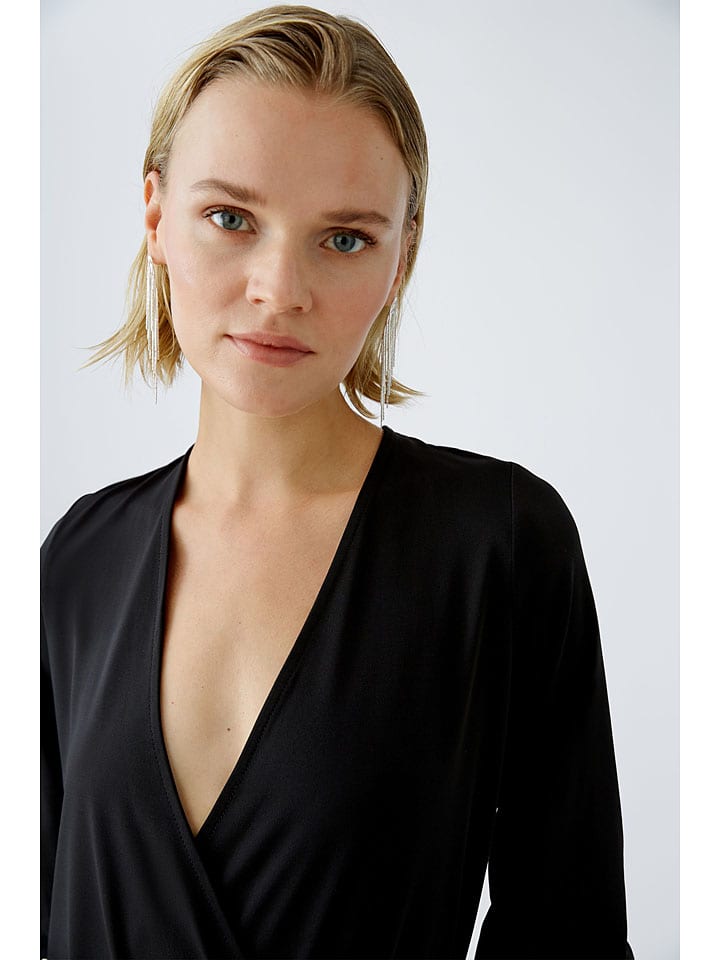 Oui Jumpsuit in Schwarz günstig kaufen