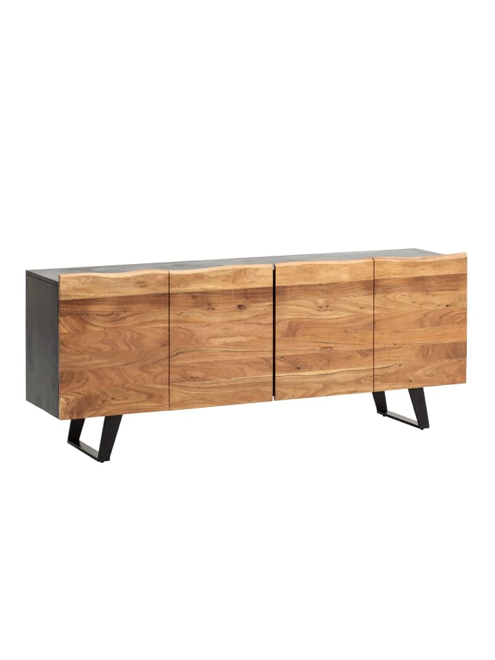 KADIMA DESIGN Sideboard Akazie Massivholz 180x75x45 cm Anrichte mit günstig kaufen onesize
