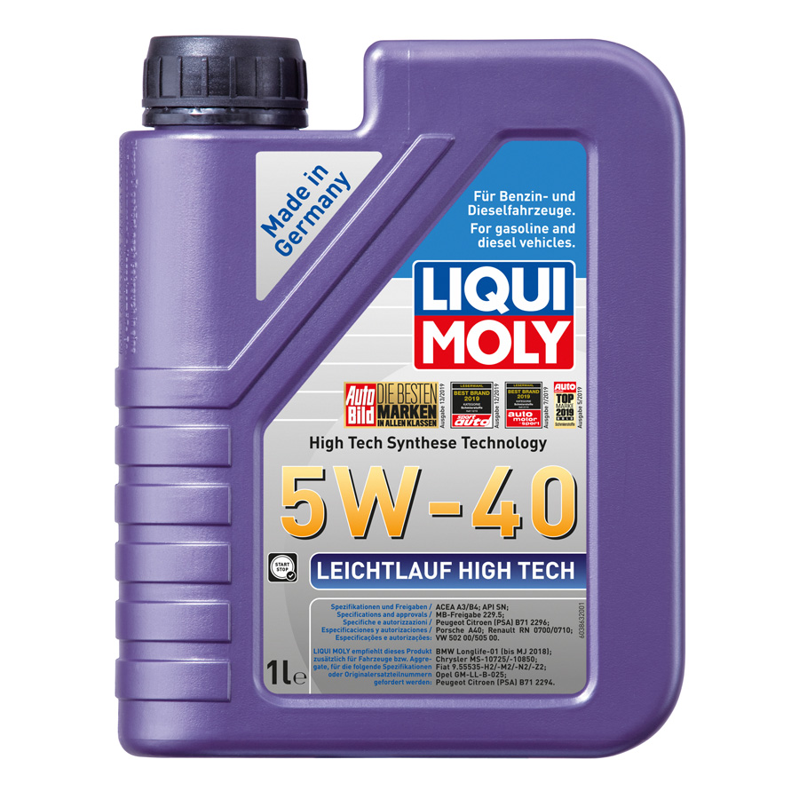 Liqui Moly Leichtlauf High Tech 5W-40 Motoröl , 1 Liter - ATU