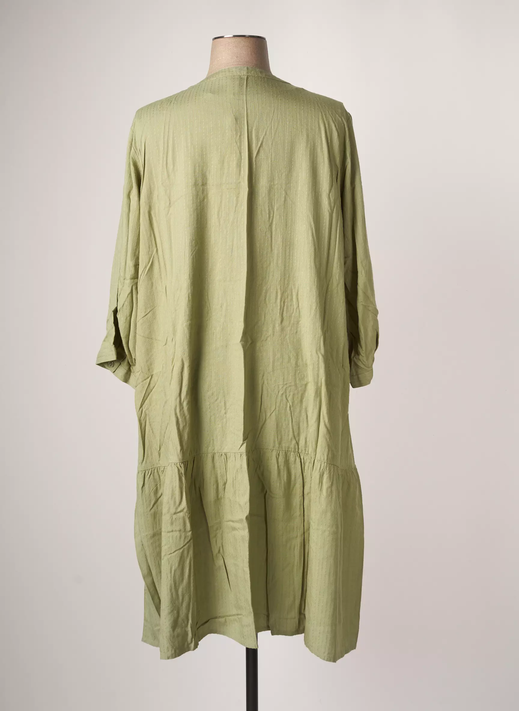 Ciso Robes Longues Femme couleur vert