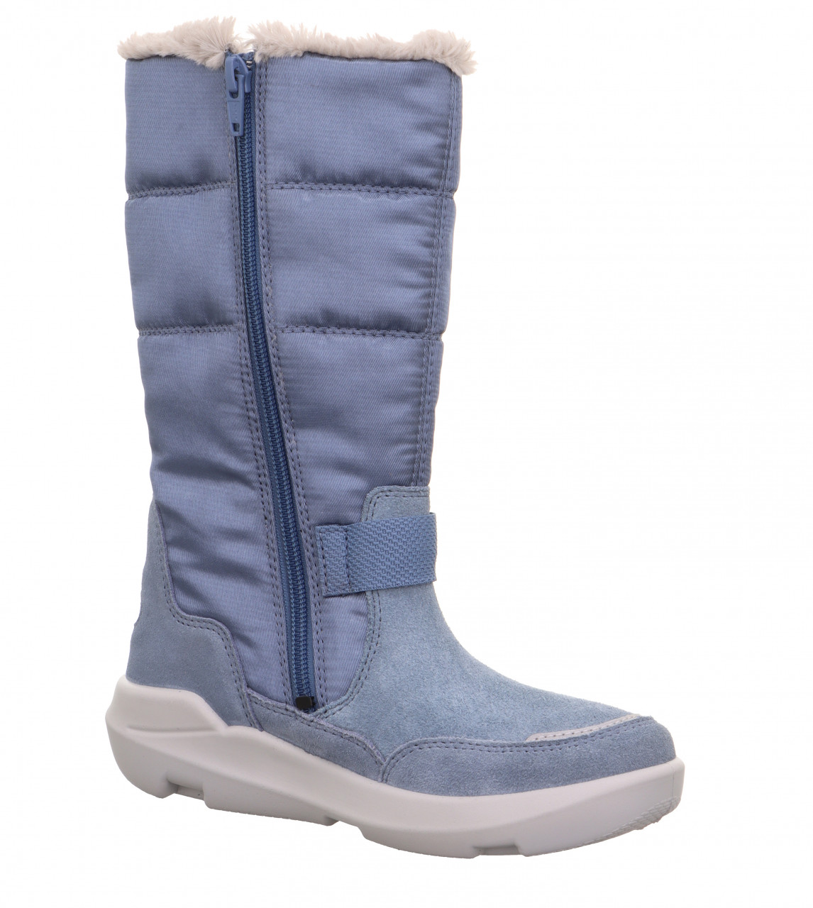 TWILIGHT - Blau Stiefel mit Reißverschluss