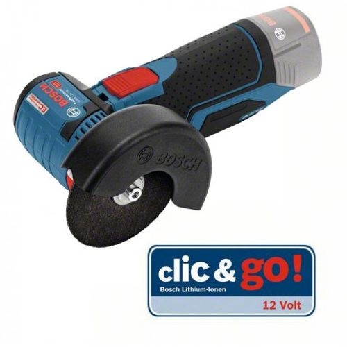 Polizor unghiular fără fir Bosch Blue 06019F2000 GWS 12V-76 12V fără baterii și încărcător