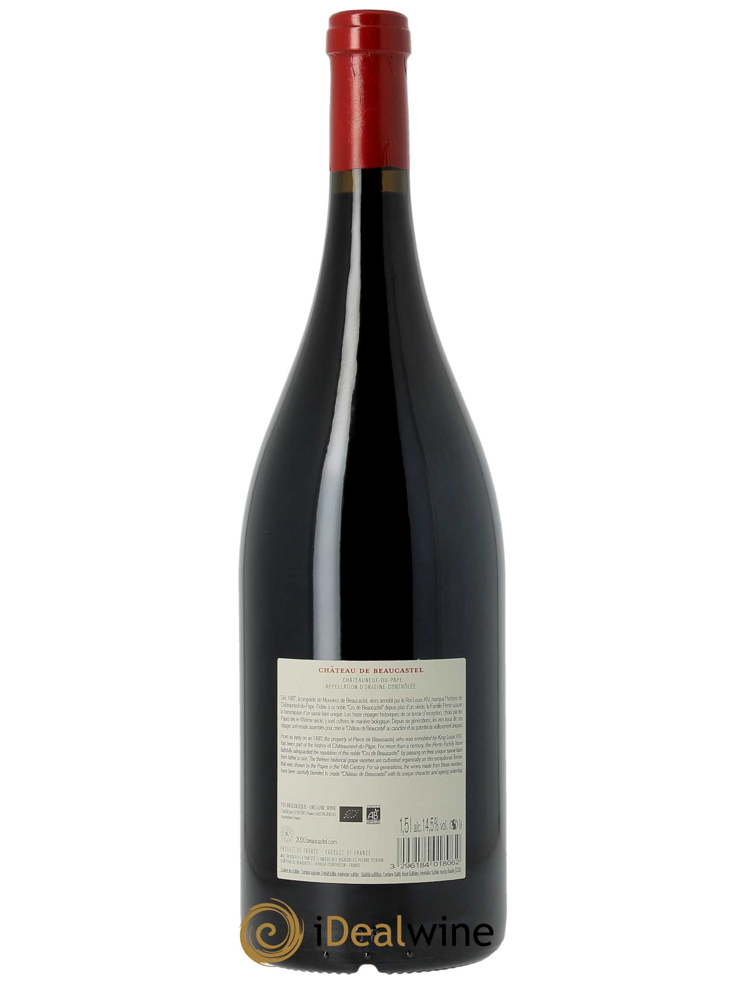 Châteauneuf-du-Pape Château de Beaucastel Famille Perrin  2020 - Lot de 1 Magnum