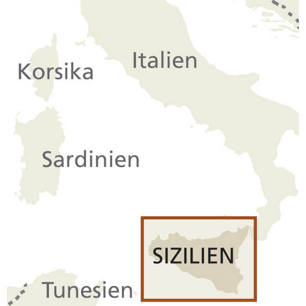 RKH WMP SIZILIEN 1 : 200.000 - Straßenkarte