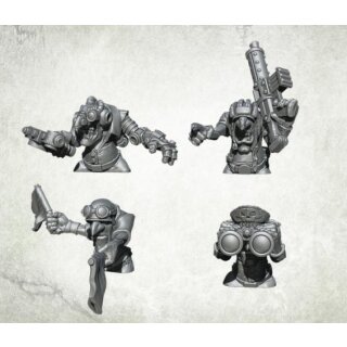 Goblin Scrap Tank Commanders (4)