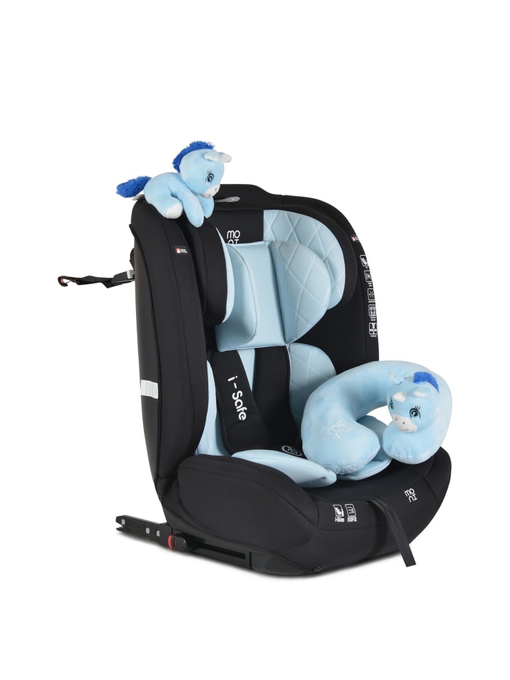 Moni Kindersitz i-Size i-Safe in blau günstig kaufen onesize