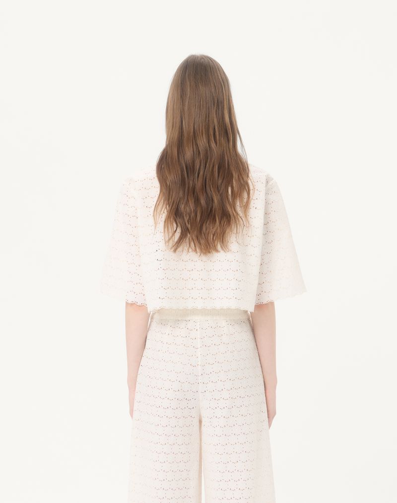 Camisa Micro Algodão Fleurs A Jour