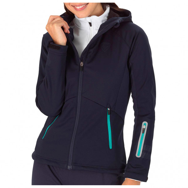 Rossignol - Women's Softshell Hoodie Jacket - Langlaufjacke