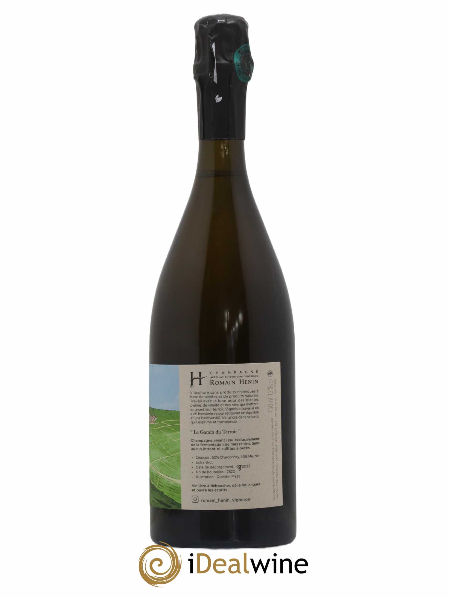 Gamin du Terroir Romain Henin   - Lot de 1 Bouteille
