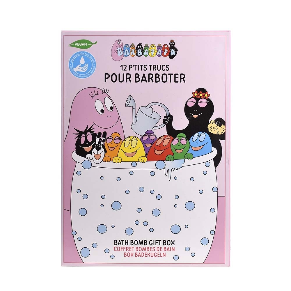 takecare Coffret 12 Bombes de bain effervescentes 50 g BARBAPAPA BOMBE DE BAIN