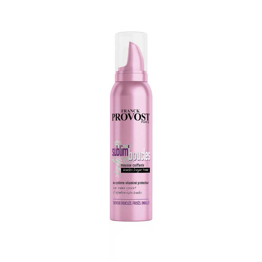 franck provost Sublim' Boucles Mousse Coiffante Longue Tenue pour Cheveux Bouclés