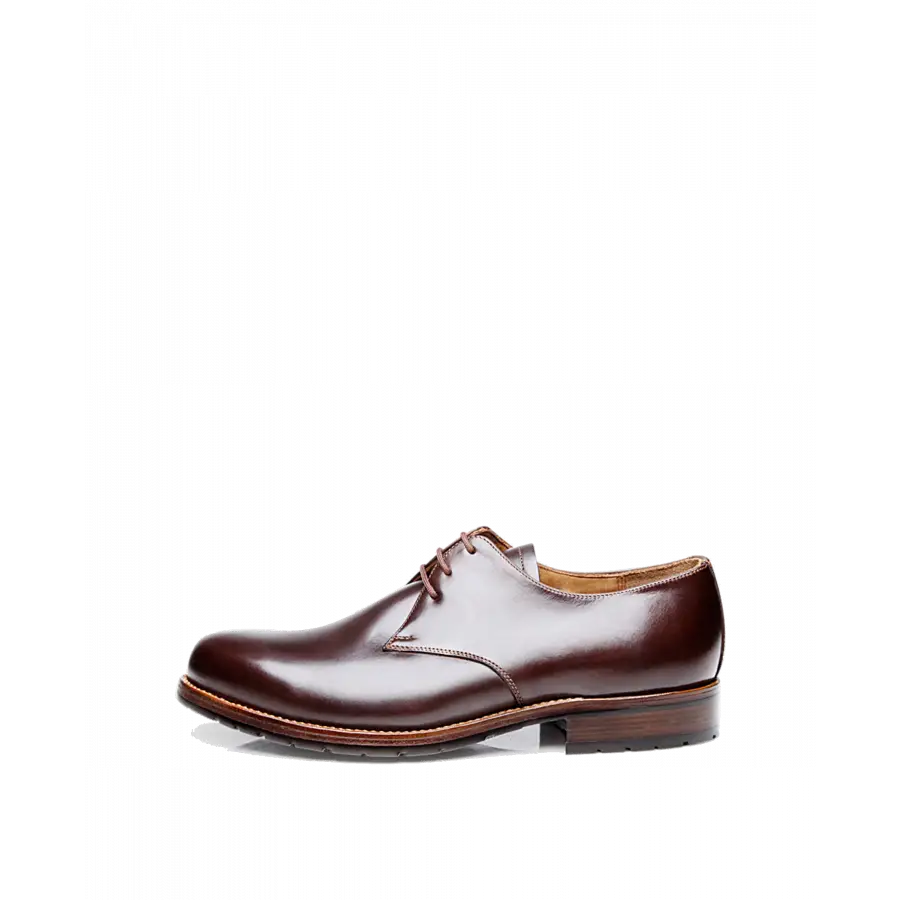 Heinrich Dinkelacker - Businessschuhe Derby JANOSH K PLAIN H Nubukleder - braun
