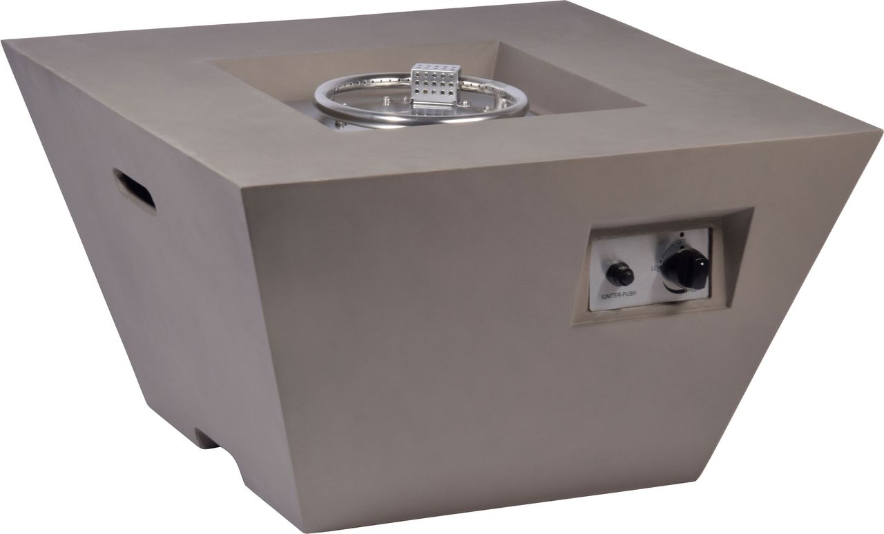 dobar Outdoor Lava-Ofen Hellgrau