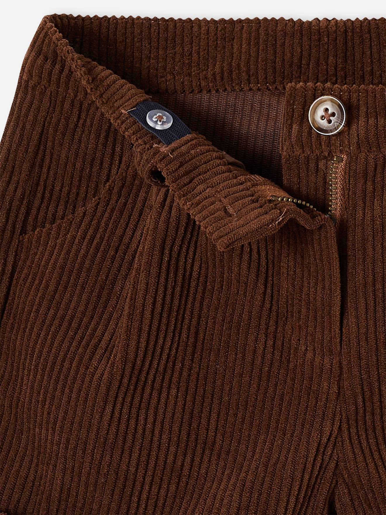 Vertbaudet Mädchen Shorts aus Cord - hellbraun