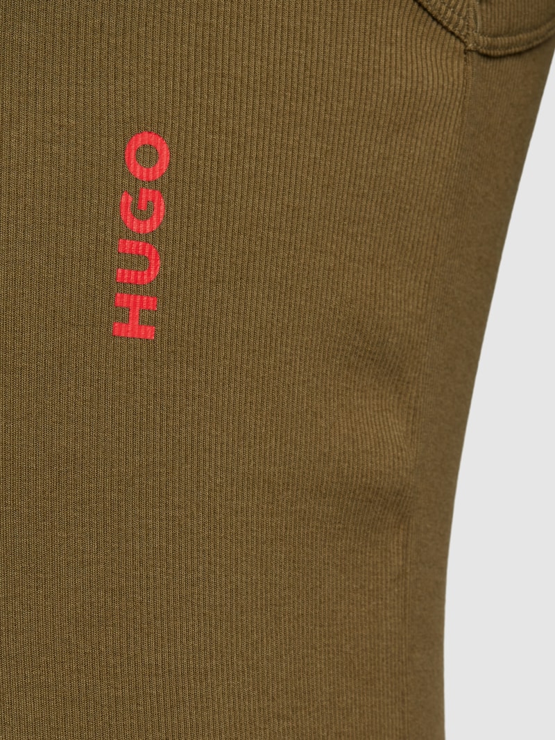 Tanktop mit Label-Print im 2er-Pack in olivgrün