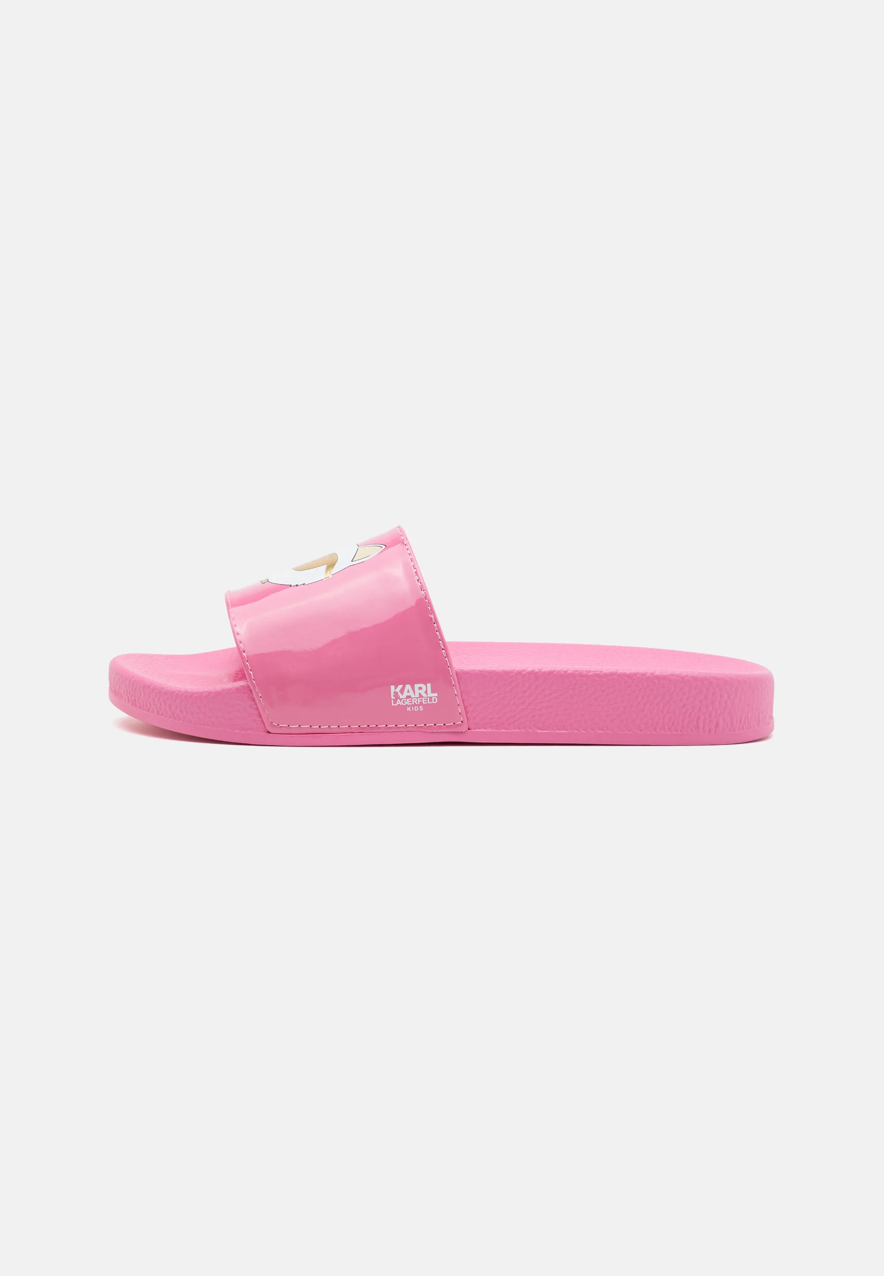 KARL LAGERFELD KIDS AQUA SLIDES UNISEX - Pantuflas
