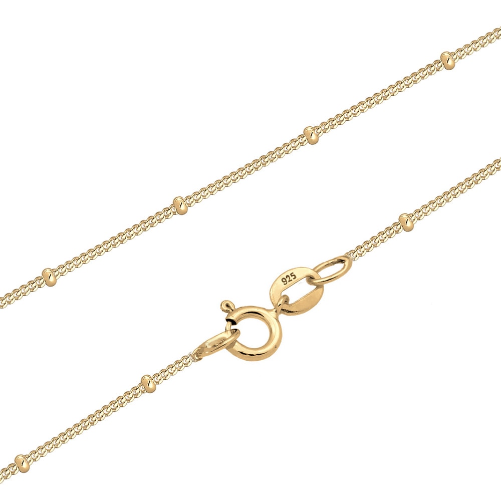 Elli Elli Collier Femme - Plaqué Or Argent (925/1000) Ormeau Bijoux