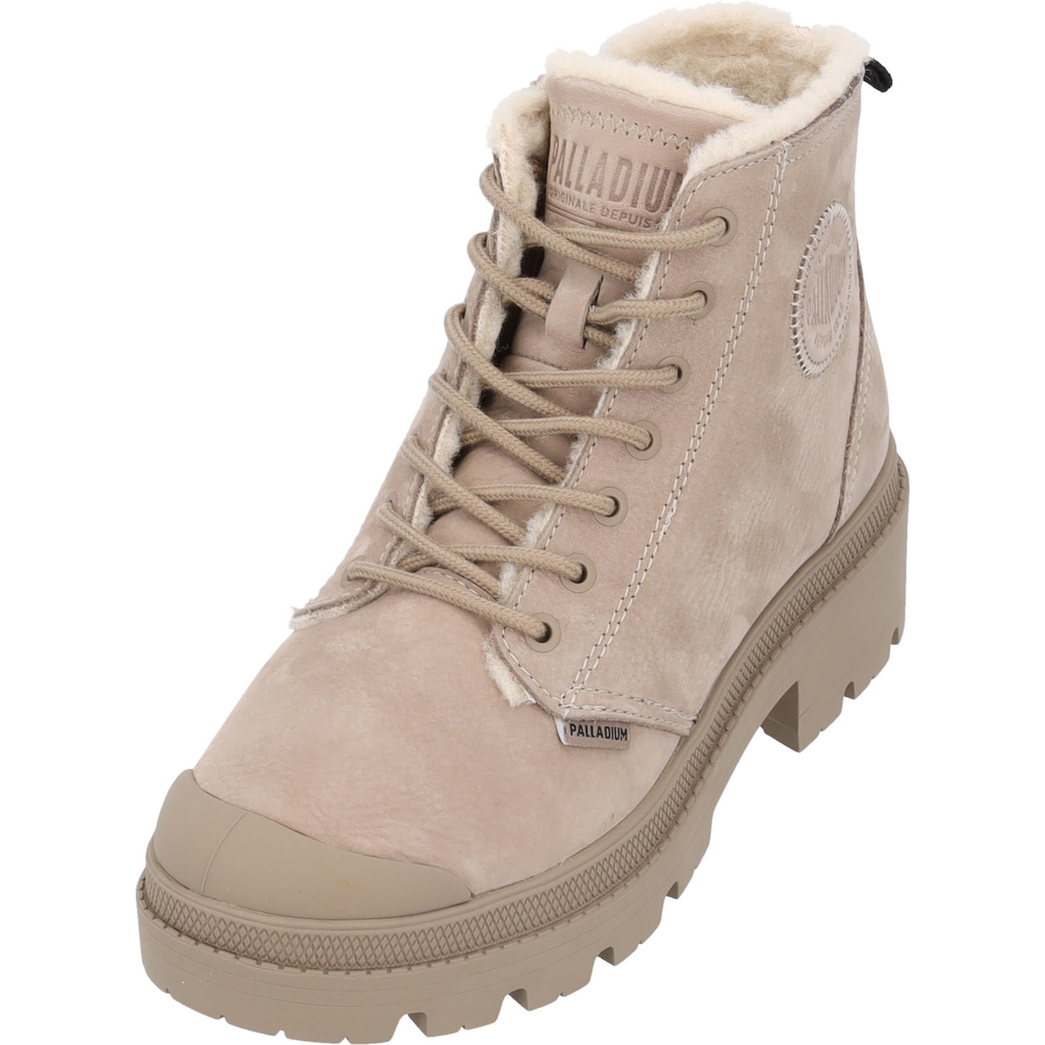Palladium 98867, Schnürstiefel, Damen, Beige (düne)