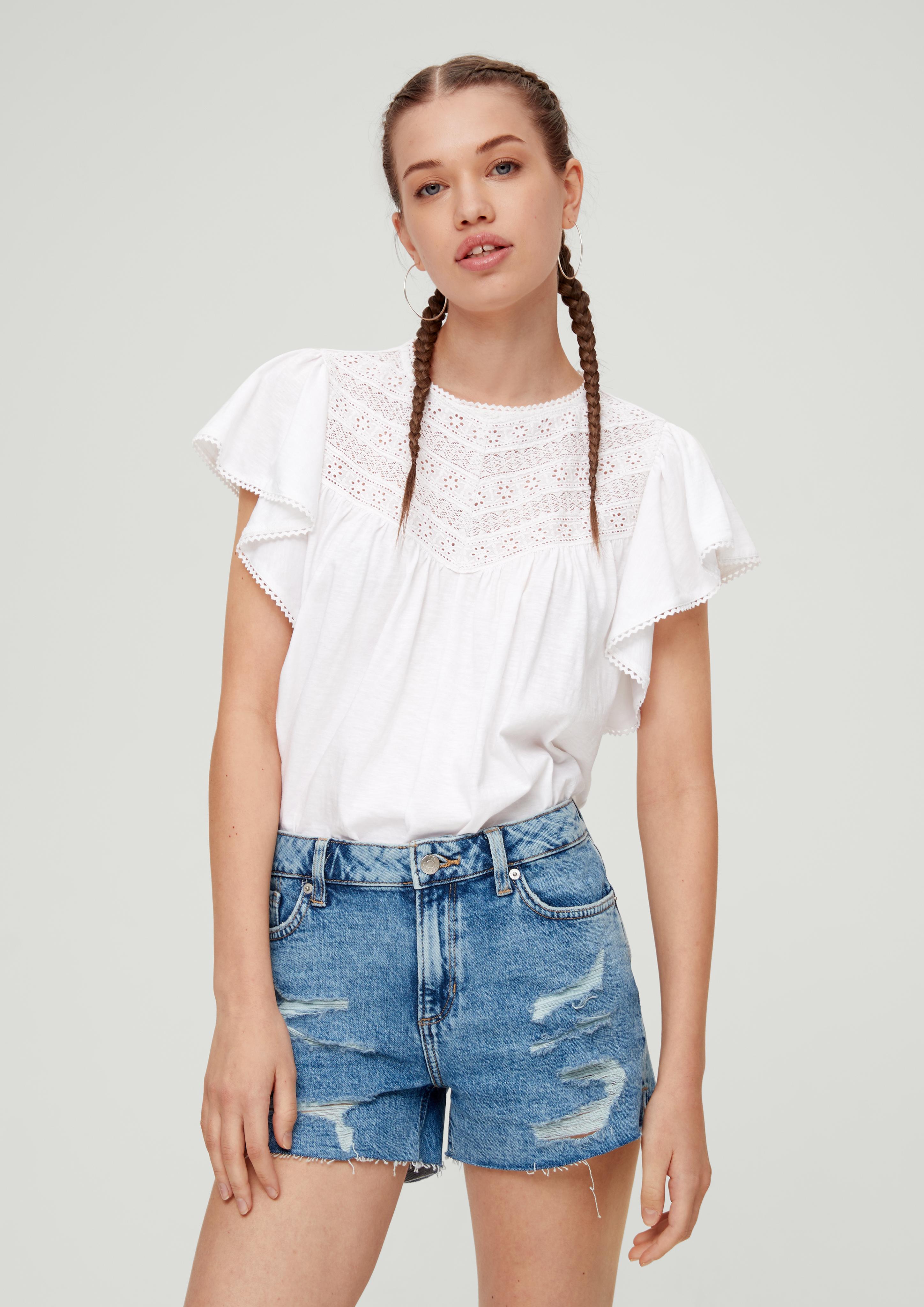 Jeans-Shorts Abby / Mid Rise / Straight Leg  2131160-55Z4