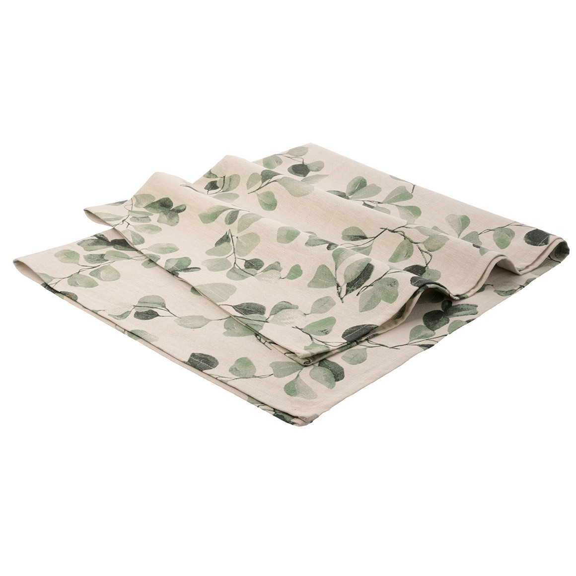 Tischdecke mit Eukalyptus-Print