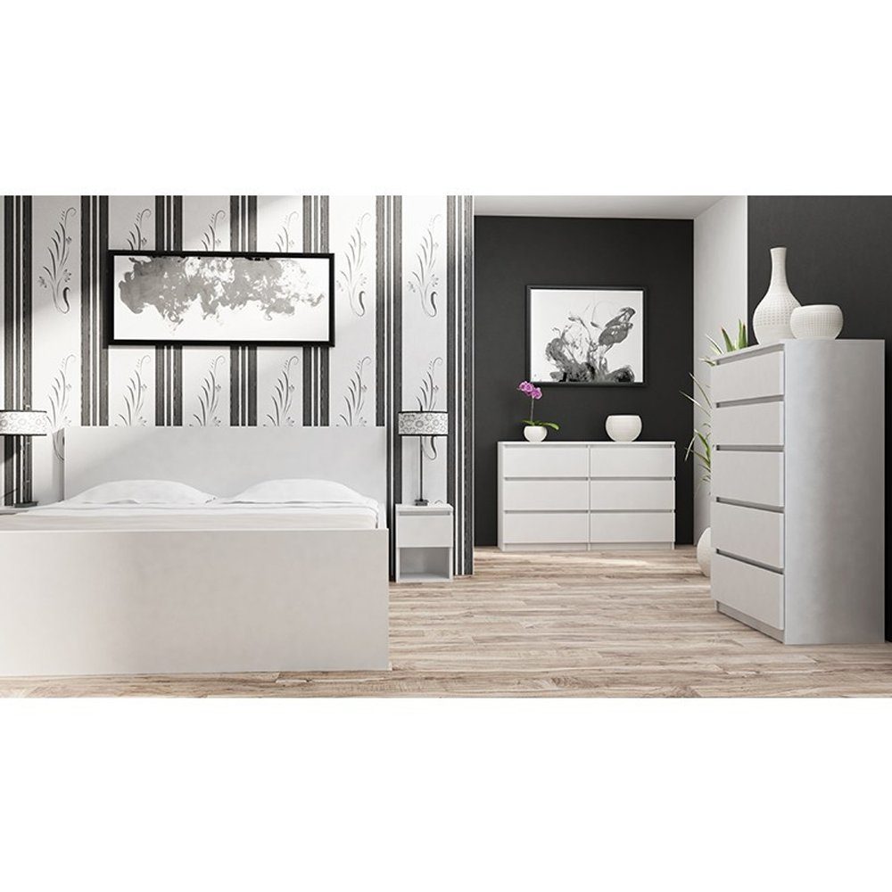 pressiode Kommode Kommode mit 6 Schubladen 140cm Sideboard Anrichte