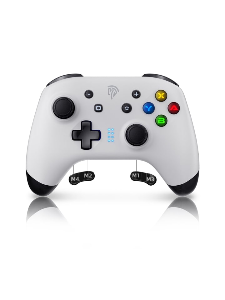 Almina EasySMX ESM-9124 Kabelloses Bluetooth/2,4GHz Gamepad Weiß in Weiß günstig kaufen onesize