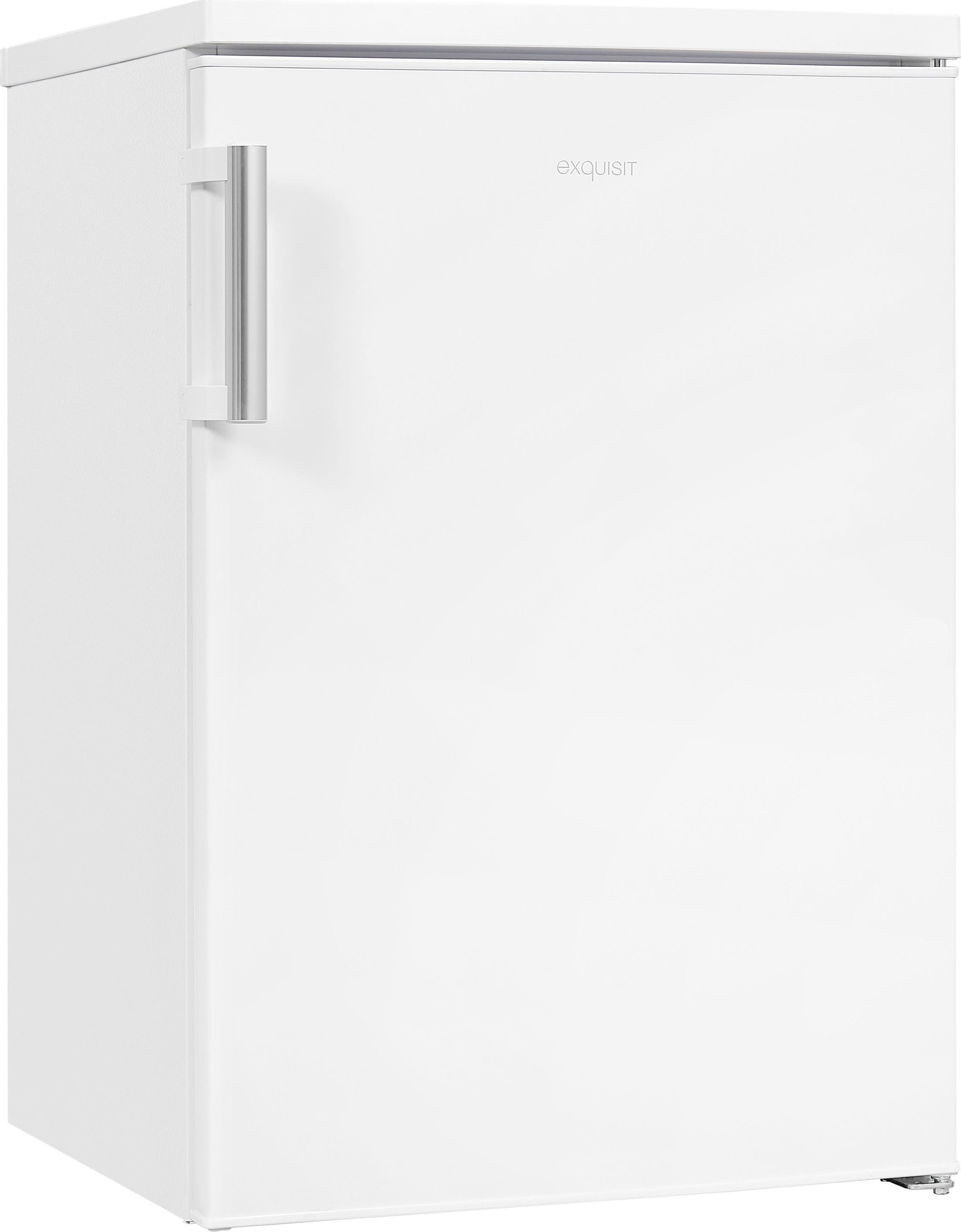 exquisit Kühlschrank KS16-V-H-010D weiss, 85,5 cm hoch, 56 cm breit