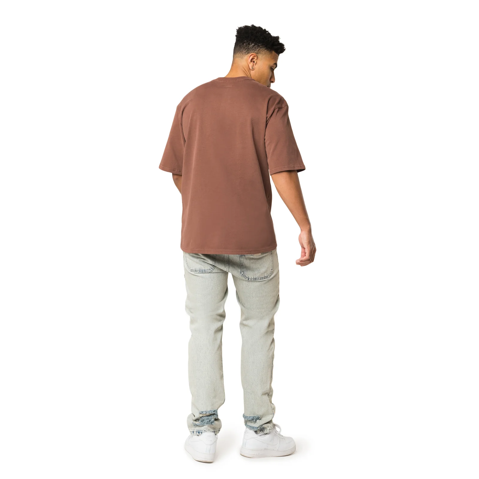 BROWN FUTURISTIC VADITIM T-SHIRT