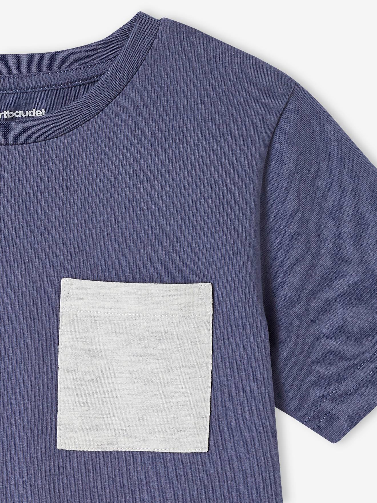 Lot de 3 T-shirts Basics garçon manches courtes lot mastic