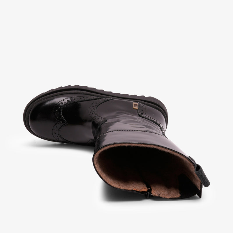 danielle tex black polido - Schwarz