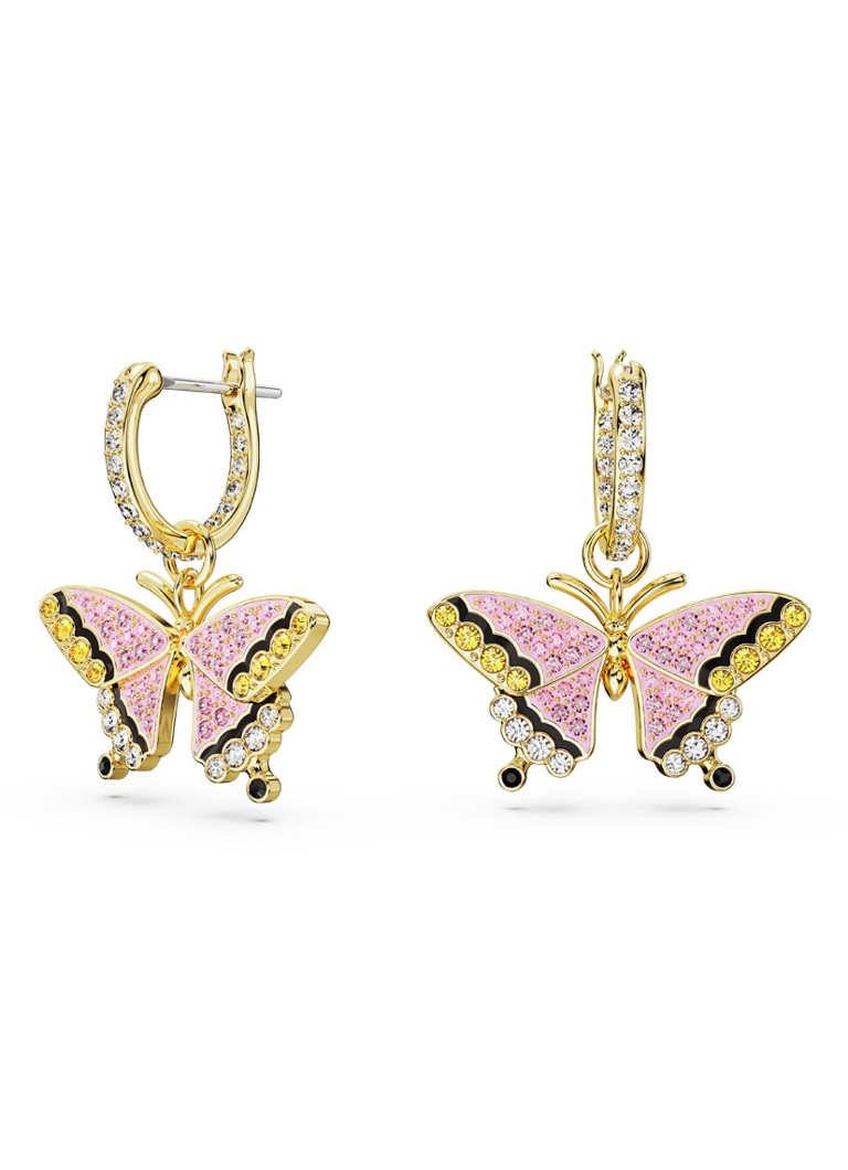 Swarovski Idyllia Mini gold-plated hoop earrings