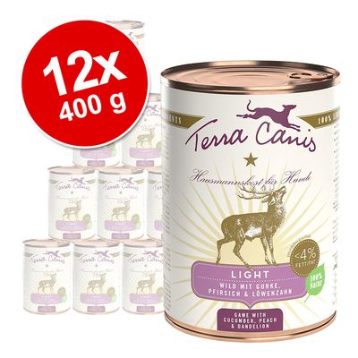 Sparpaket Terra Canis Light 12 x 400 g