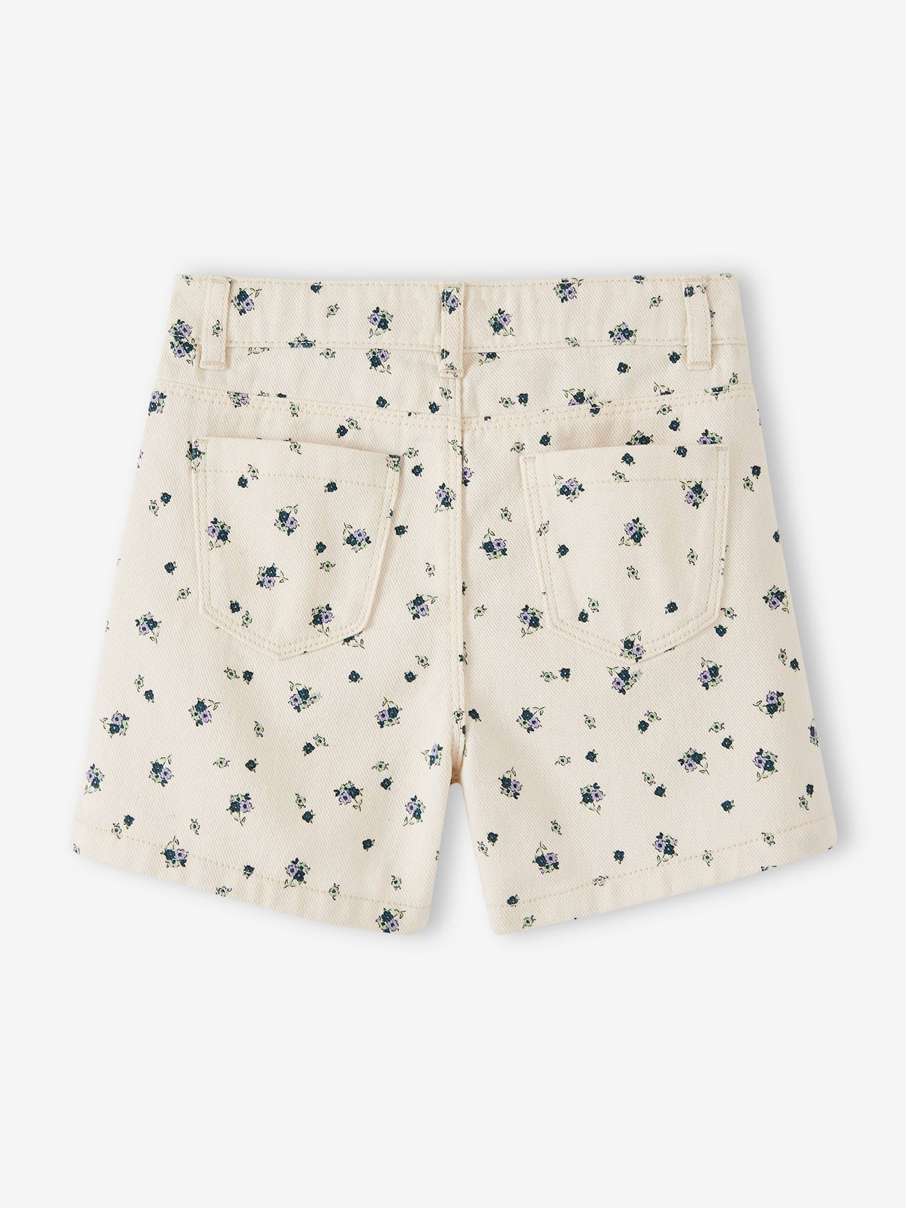 Vertbaudet Mädchen Shorts - wollweiß