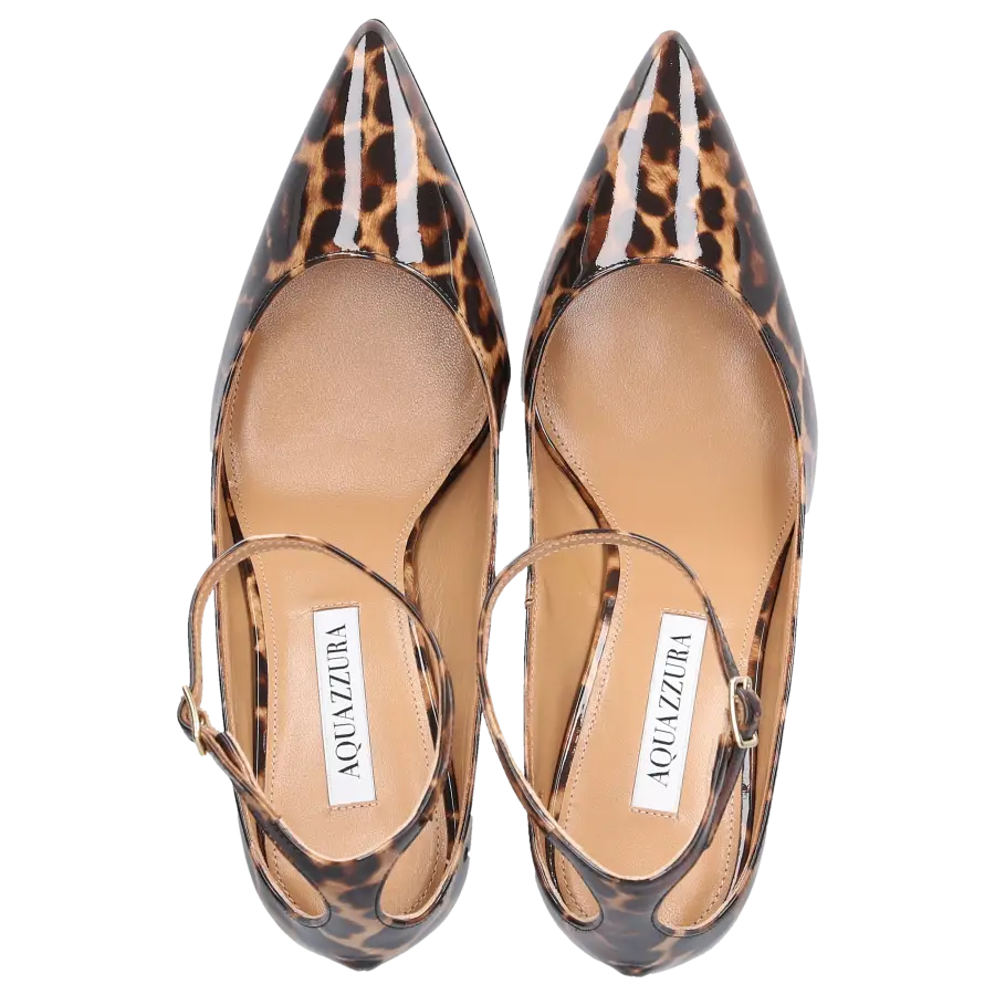 Aquazzura - Pumps LOVE PUMP 85 leopard - beige